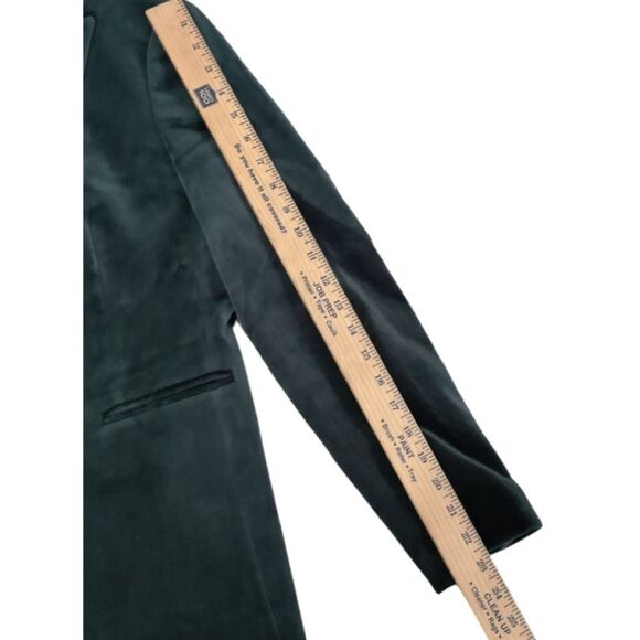 J. Crew Parke Black Velvet Blazer Suit Jacket Size 2 - Picture 8 of 12